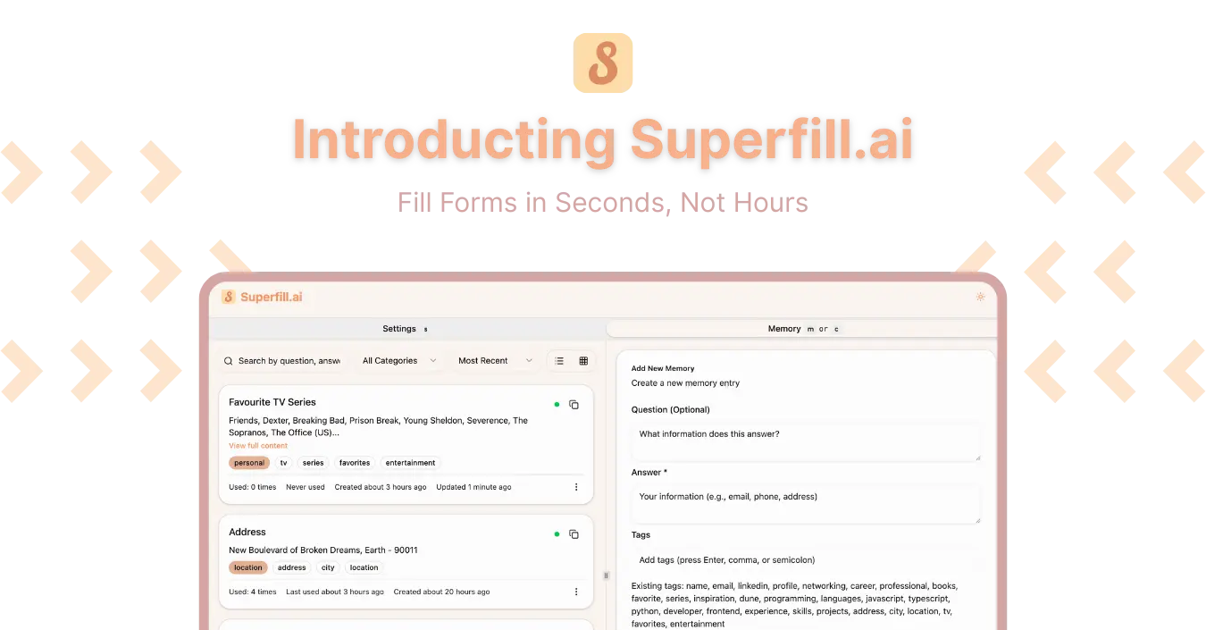 Introducing Superfill.ai